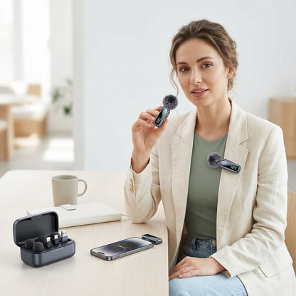 Wireless Lavalier Microphone for Clear Audio